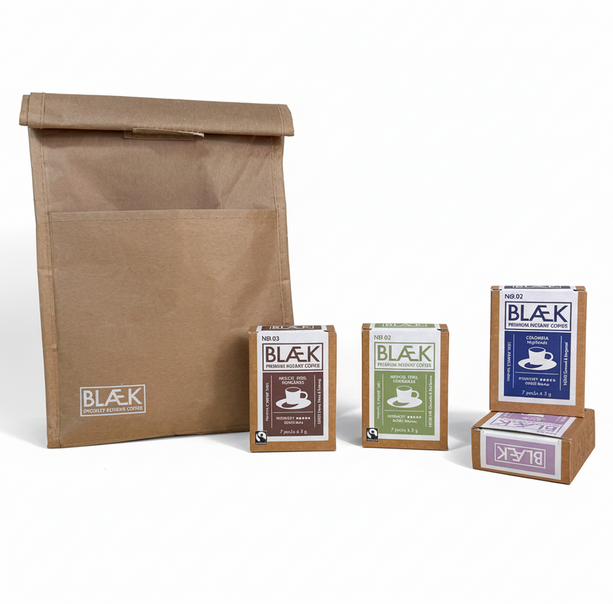 BLÆK Lunch Bag Starter Set - 60g