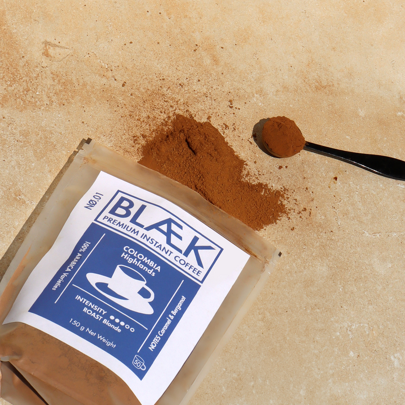 BLÆK Premium Instant Coffee Starter Set - Bags