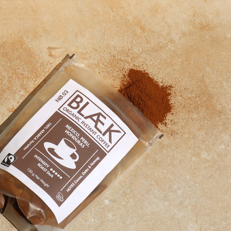 BLÆK Instant Kaffee NØ.3 - Pouch - Dark Blend