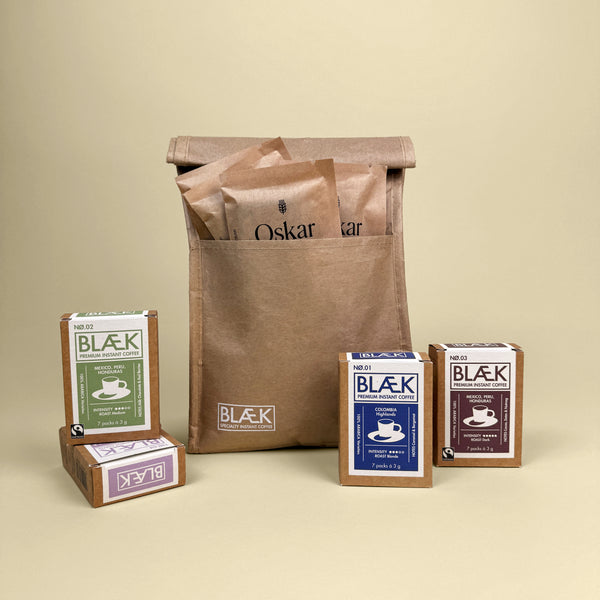 BLÆK Lunch Bag Set - Oatbar & Boxen