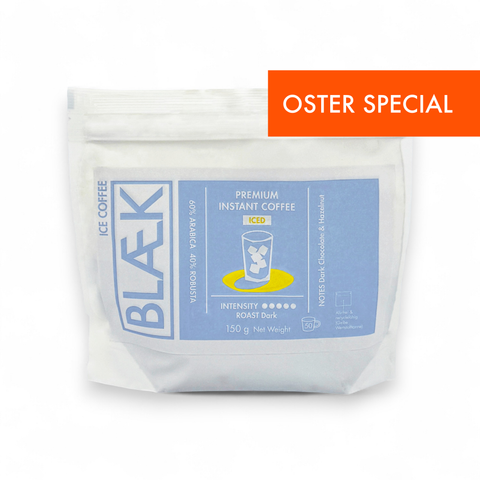 BLÆK Instant Coffee - Ice Coffee - Summer Edition - 150g 