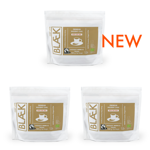 BLÆK Instant Chai Latte | 3 x 280g Vorteilspack