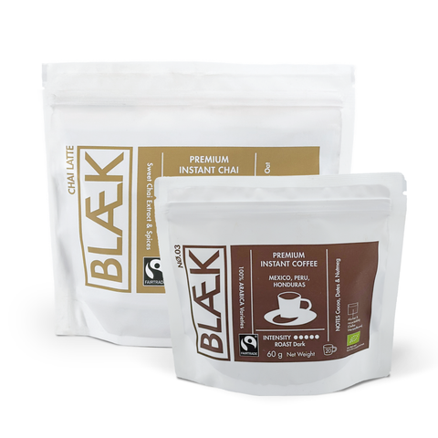 BLÆK Instant Dirty Chai-Latte Set