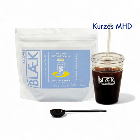 BLÆK Premium Instant Kaffee - Ice Coffee Starter Set