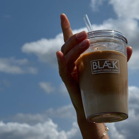 BLÆK Ice Coffee Becher