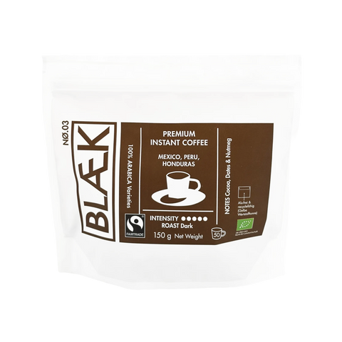 BLÆK Instant Kaffee NØ.3 - Dark Roast