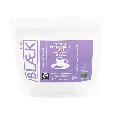 BLÆK Instant Kaffee NØ.4 - Medium Roast (DECAF)