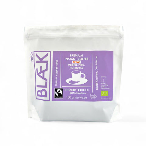 BLÆK Instant Kaffee NØ.4 - Medium Roast (DECAF)