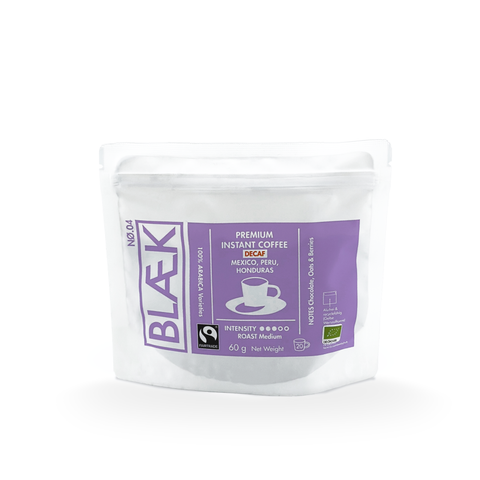 BLÆK Instant Kaffee NØ.4 - Medium Roast (DECAF)