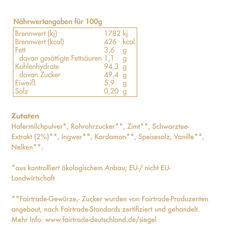 BLÆK Instant Dirty Chai-Latte Set