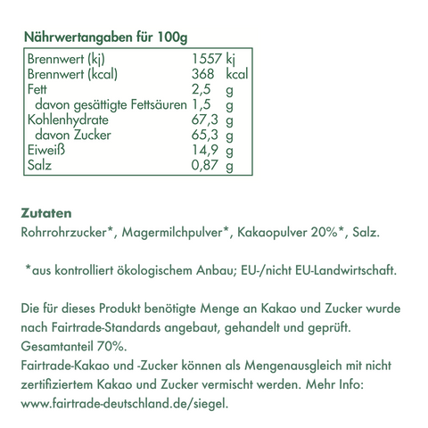 BLÆK Instant Hot Chocolate