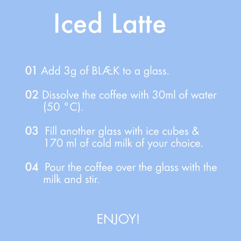 BLÆK Ice Coffee Set