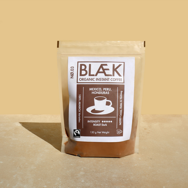 BLÆK Instant Kaffee NØ.3 - Pouch - Dark Blend