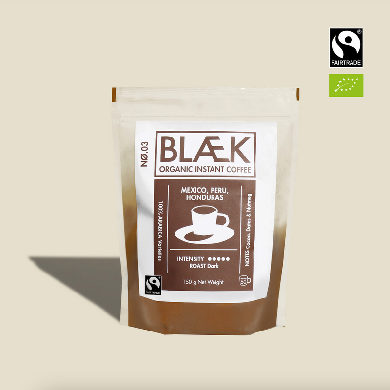 BLÆK Instant Kaffee NØ.3 - Pouch - Dark Blend