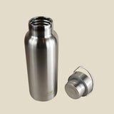 thermosflasche, thermo bottle, rostfreier stahl, stainless steal, nachhaltige Wasserflasche, wasserflasche